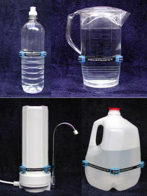 AQUATOMIC Hydrating Magnets different uses