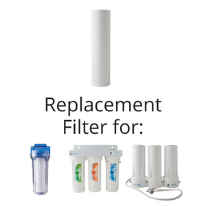 Sediment Filter for Sink and Whole House Filters
