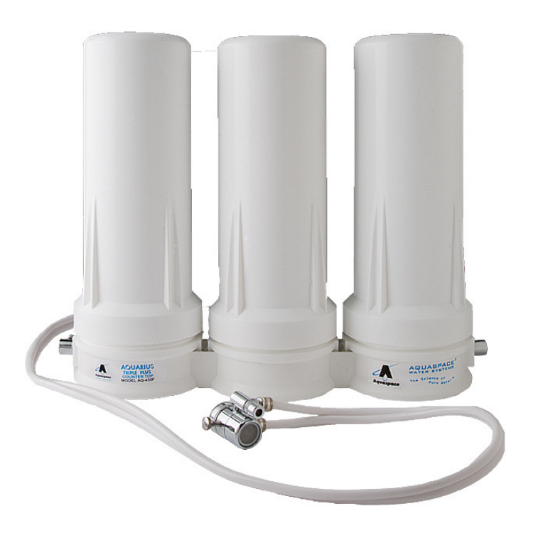AQUARIUS TRIPLE PLUS Countertop Water Filter