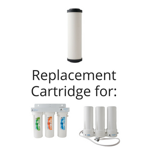 Microbial Ceramic Replacement Cartridge with GAC