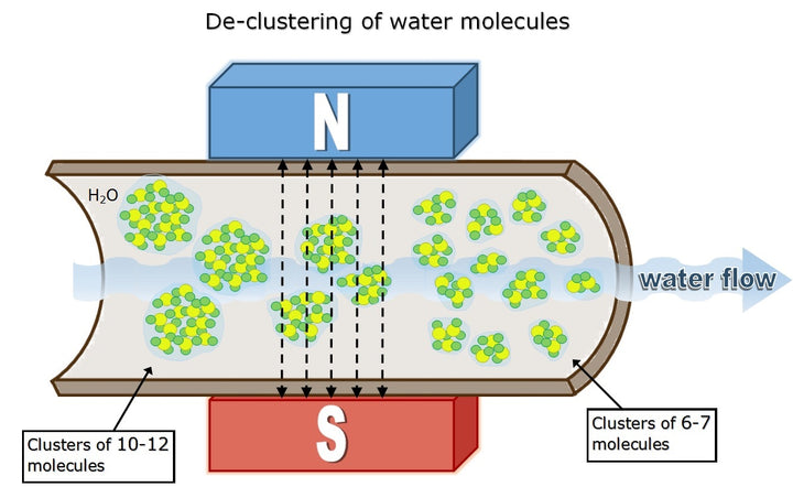 How do Magnets affect water